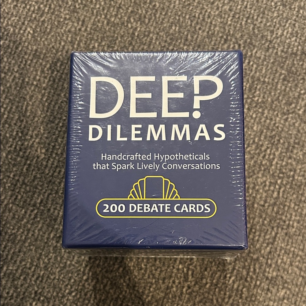 NWT Deep Dilemmas Debate Card Game